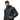 Unisex grey organic hoodie from AIM ATTITUDE with "Your Guiding Light" print, front view showing casual fit and soft fabric.