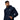 Unisex organic navy hoodie by AIM ATTITUDE featuring a left-front pocket and comfortable casual fit.