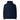 Unisex organic hoodie by AIM ATTITUDE in French navy with a front logo design, casual and comfortable essential hoodie.
