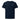 Unisex organic mid-light AIM ATTITUDE t-shirt in French navy, featuring a simple front design and comfortable fit.