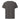 Unisex organic mid-light T-shirt by AIM ATTITUDE in anthracite, shown from the back with a casual fit and smooth fabric texture.