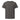 Unisex organic mid-light t-shirt by AIM ATTITUDE, in anthracite, shown from the front with a casual fit and soft fabric.