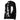 Unisex AIM Attitude bomber jacket in black with front zipper and ribbed cuffs, displayed on a hanger.