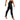 Light blue I AM AIM Attitude yoga leggings by AIM ATTITUDE, shown flat with stretchy fabric and high waistband.