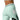 AIM ATTITUDE KIND. I AM. yoga leggings with an all-over white print, shown from the back on a model.