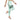 AIM ATTITUDE KIND. I AM. yoga leggings with all-over white print, stretchy fabric, and comfortable fit for active wear.