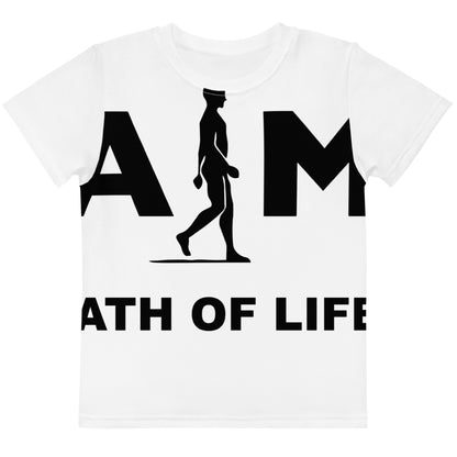 Path of Life | Kids crew neck t-shirt - AIM ATTITUDE 