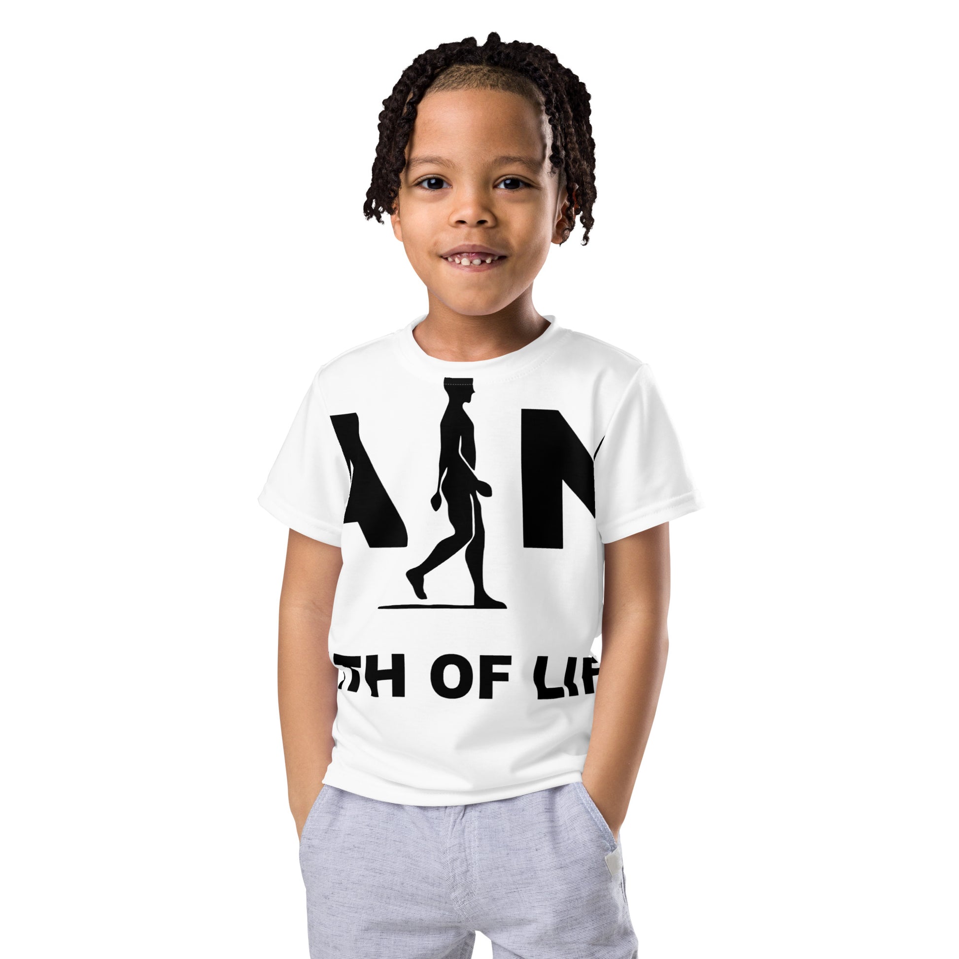 Path of Life | Kids crew neck t-shirt - AIM ATTITUDE 