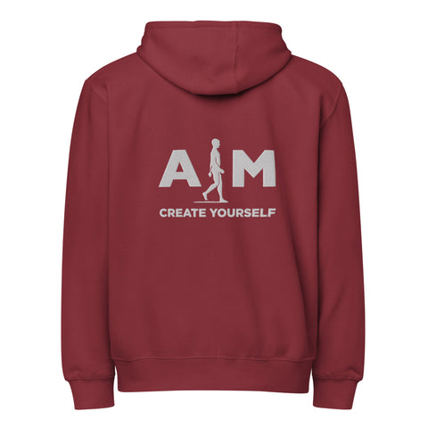 Create Yourself Premium full zip hoodie