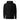 Black AIM ATTITUDE Dignity unisex hoodie with logo print, comfortable fit, and casual style.
