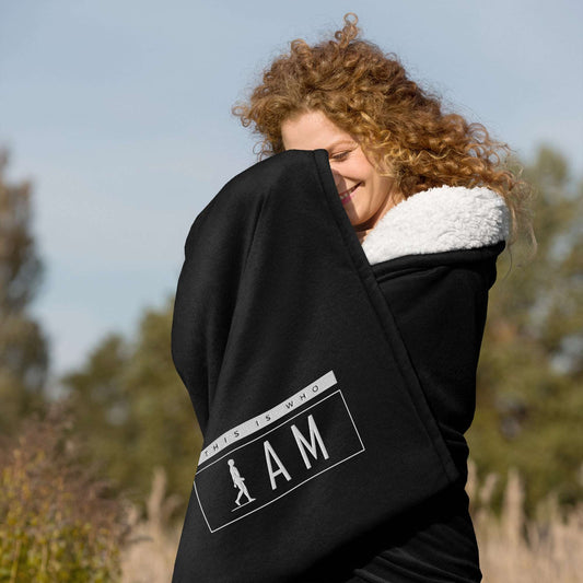 AIM The Answer | Premium sherpa blanket