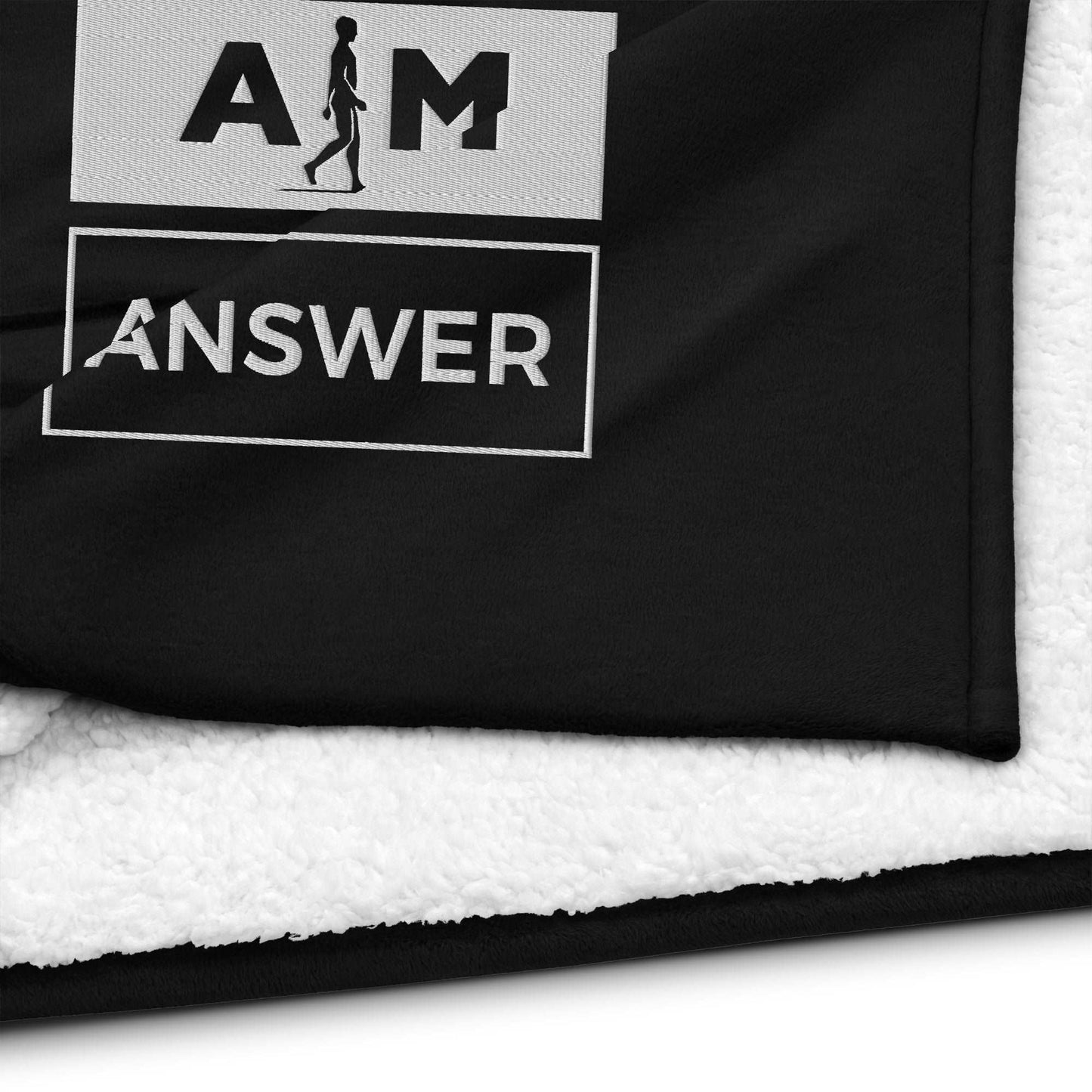 AIM The Answer | Premium sherpa blanket