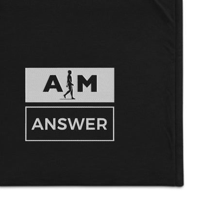 AIM The Answer | Premium sherpa blanket