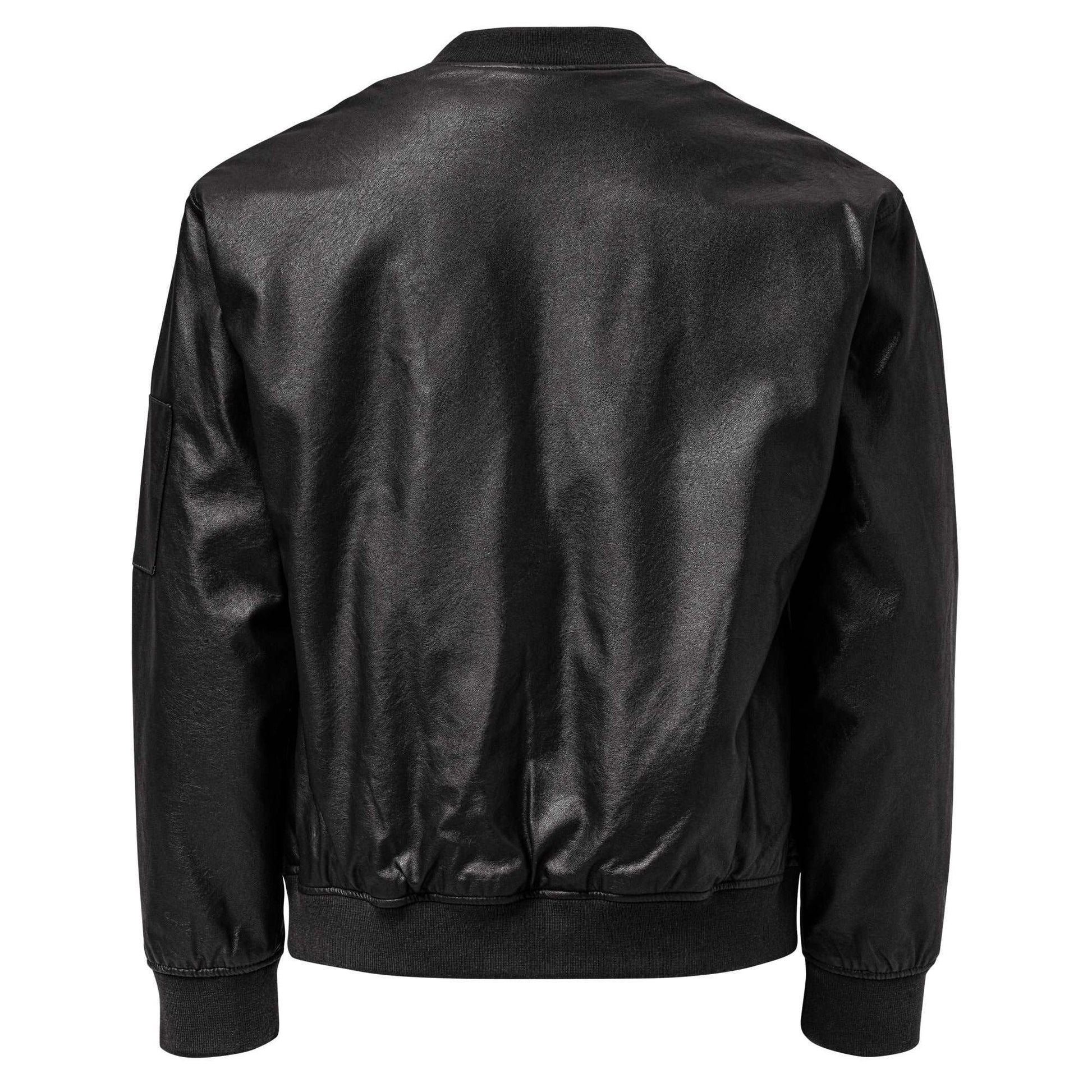 I AIM | Leather Bomber Jacket