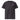 Black unisex organic ribbed neck t-shirt by AIM ATTITUDE featuring the "I AM AIM" slogan displayed on the front.