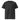 Black unisex organic ribbed neck t-shirt by AIM ATTITUDE featuring the "I AM AIM" slogan and classic fit.