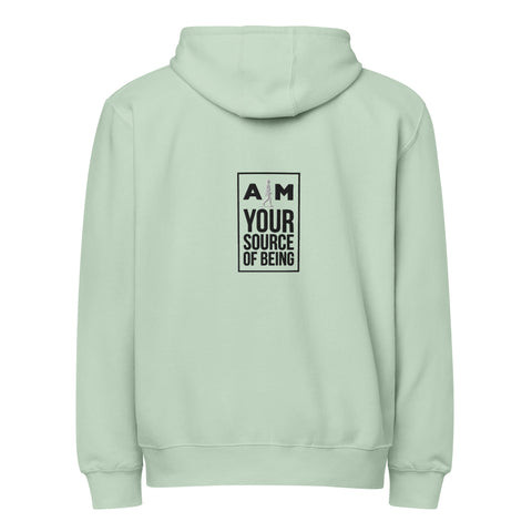 I AM, Your Source of Being Premium full zip hoodie