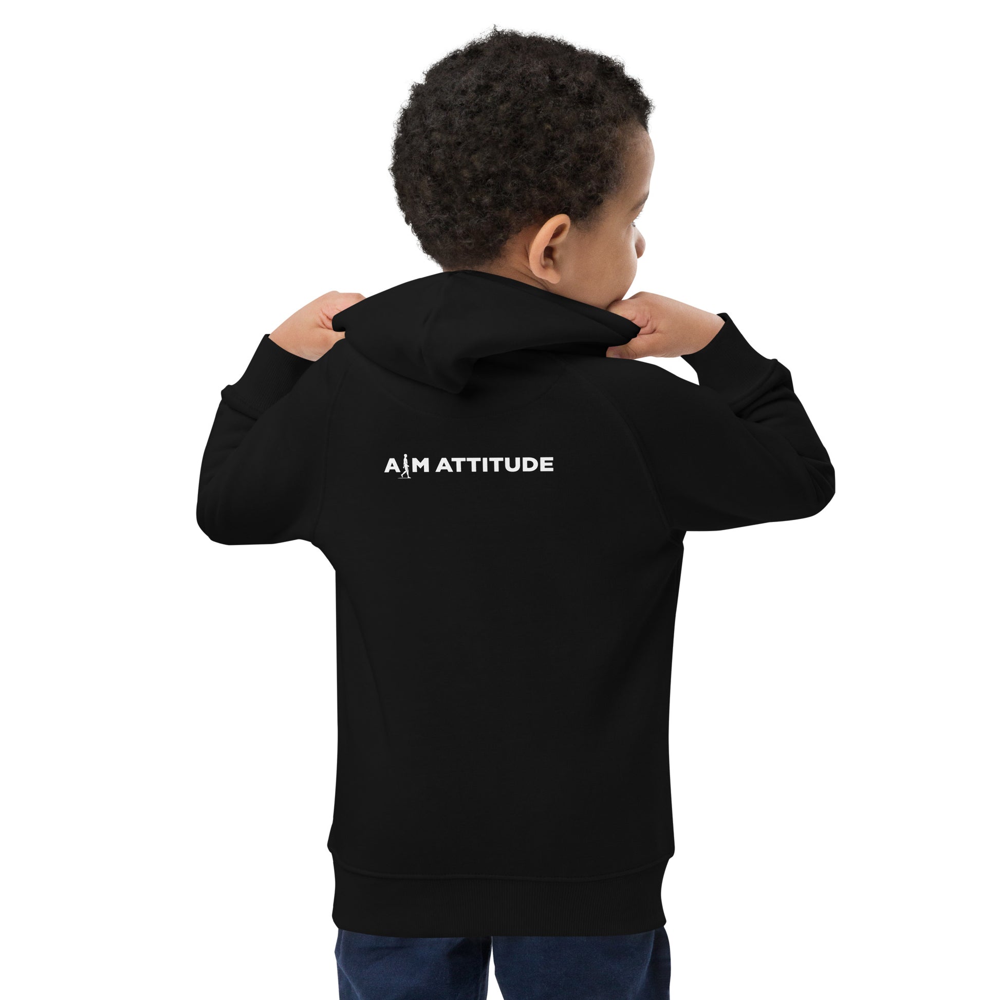 AIM The Answer | Kids eco hoodie - AIM ATTITUDE 