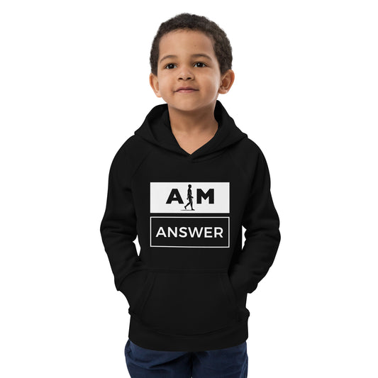 AIM The Answer | Kids eco hoodie - AIM ATTITUDE 