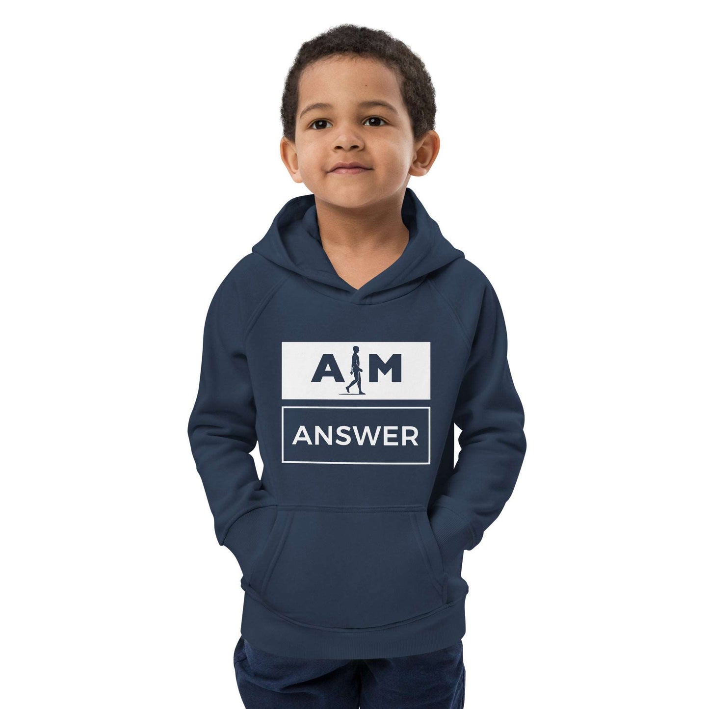 AIM The Answer | Kids eco hoodie