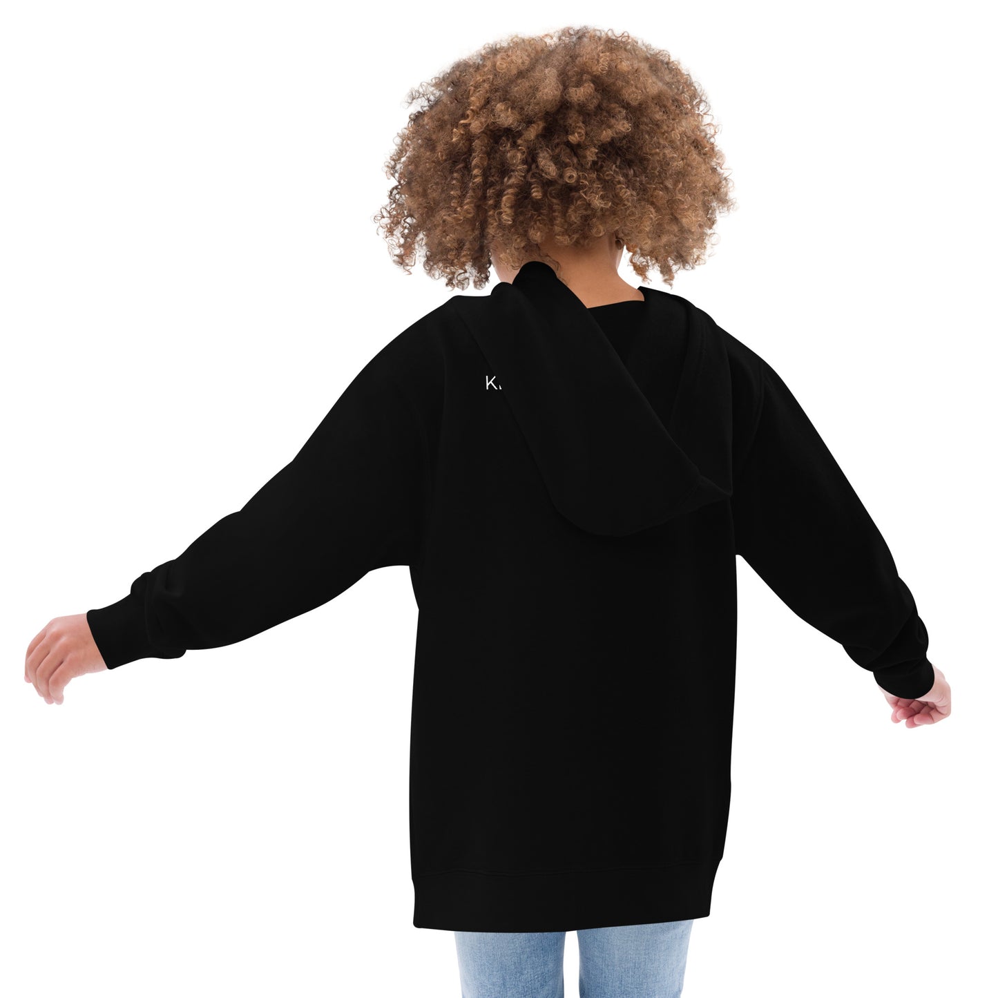 Who Is My Inspiration | Kids fleece hoodie - AIM ATTITUDE 