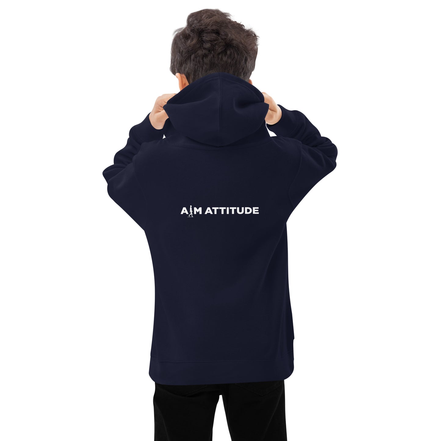 AIM Attitude | Kids fleece hoodie - AIM ATTITUDE 