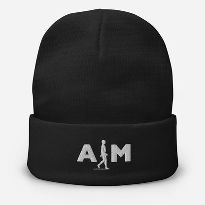 AIM | Embroidered Beanie