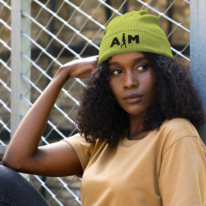 AIM | Organic ribbed beanie