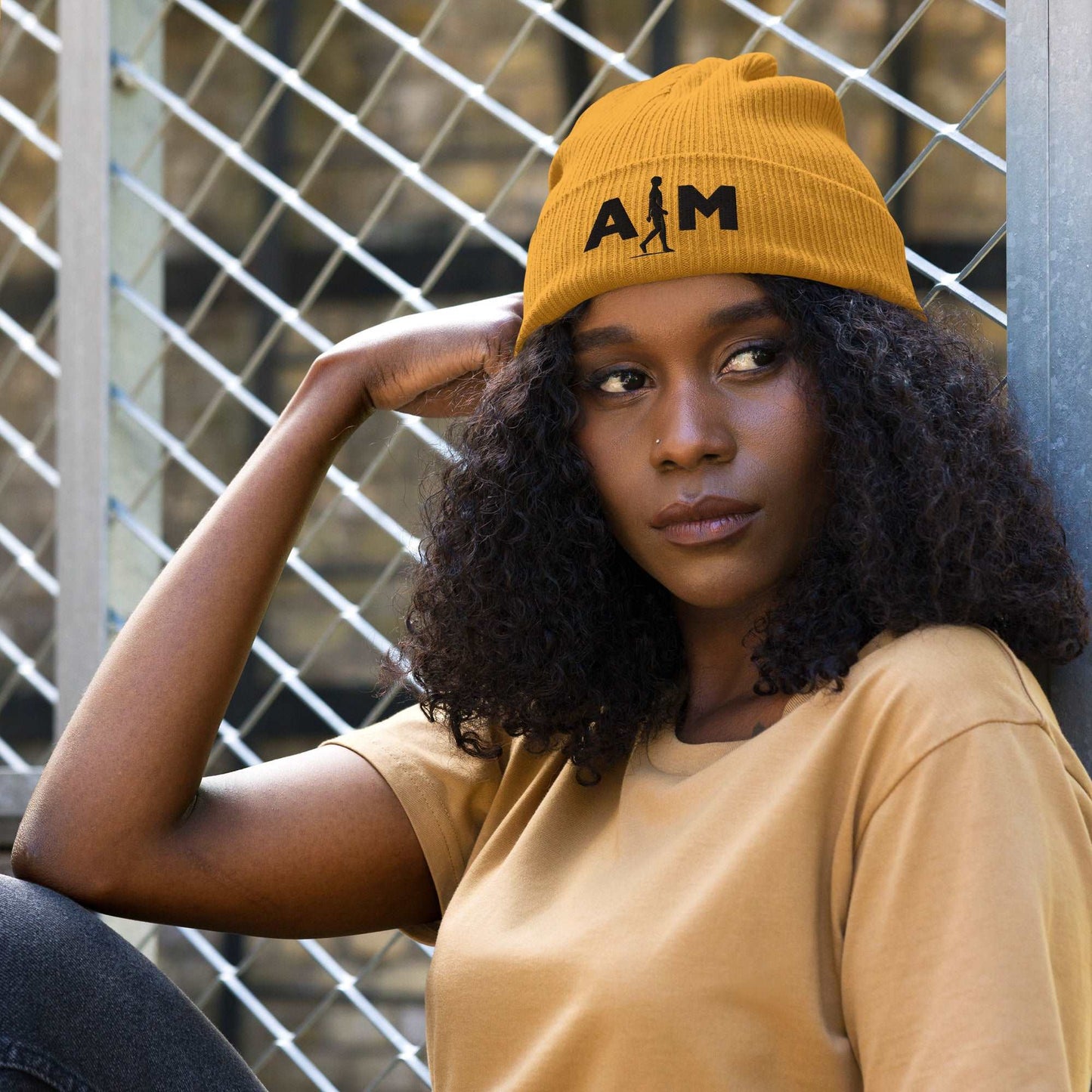 AIM | Organic ribbed beanie