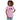 Heather blue women's relaxed T-shirt by AIM ATTITUDE with the slogan "There Is No Room For Negativity" displayed.