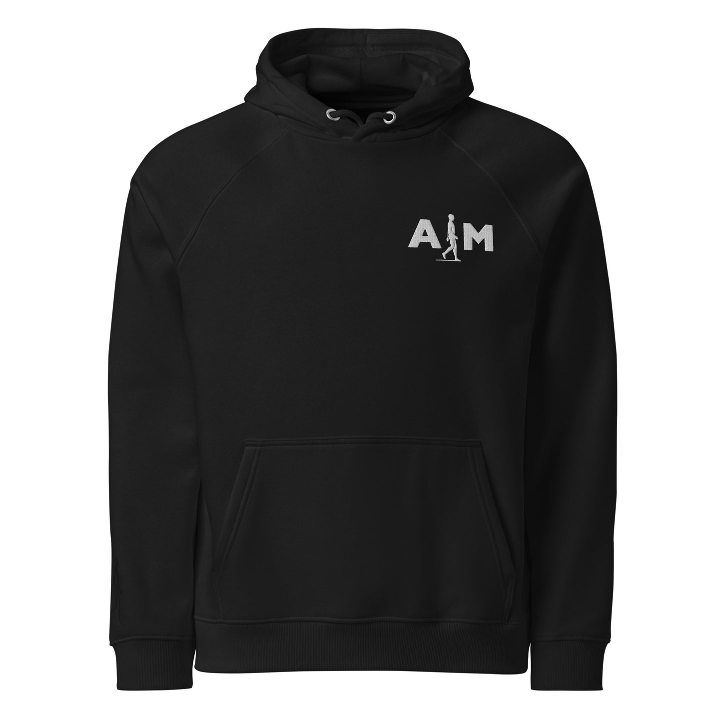 I AIM | Unisex eco raglan hoodie - AIM ATTITUDE 