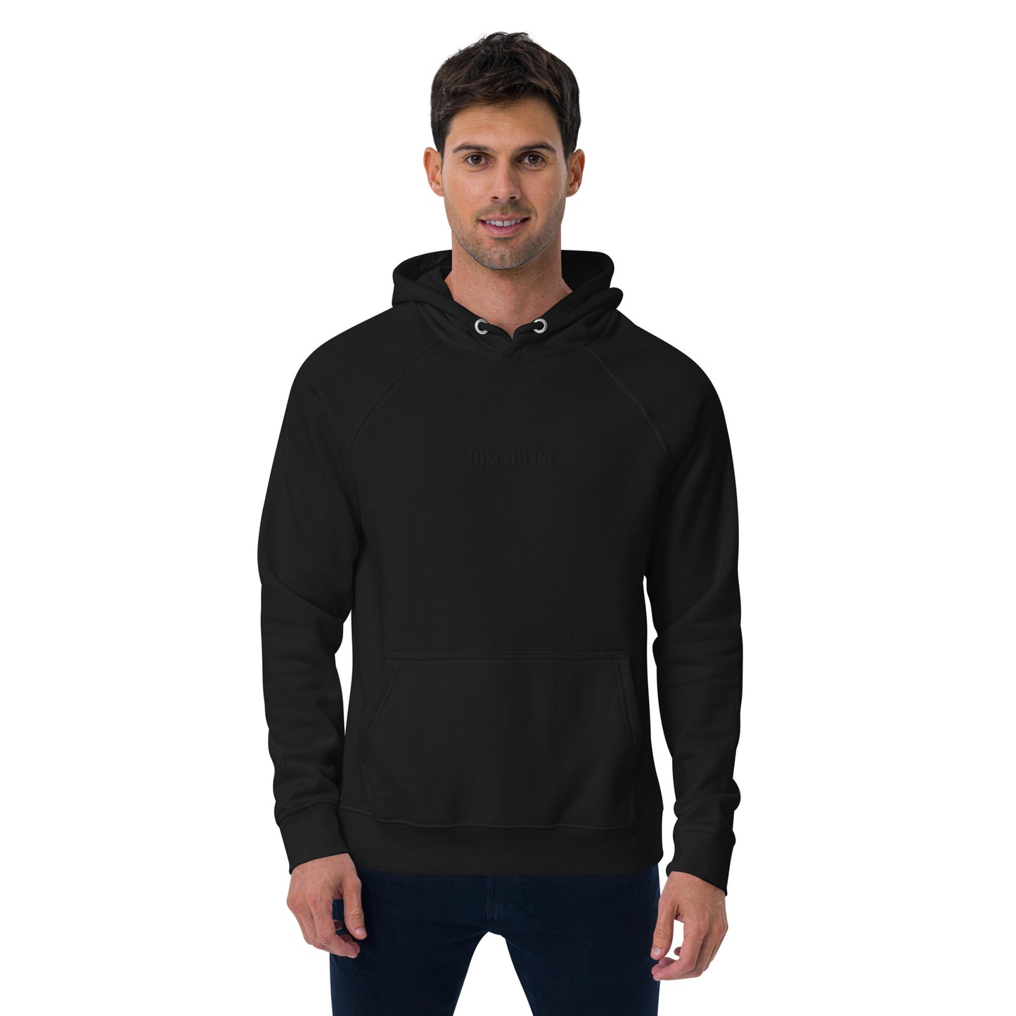 Discipline | AIM Attitude Unisex eco raglan hoodie - AIM ATTITUDE 