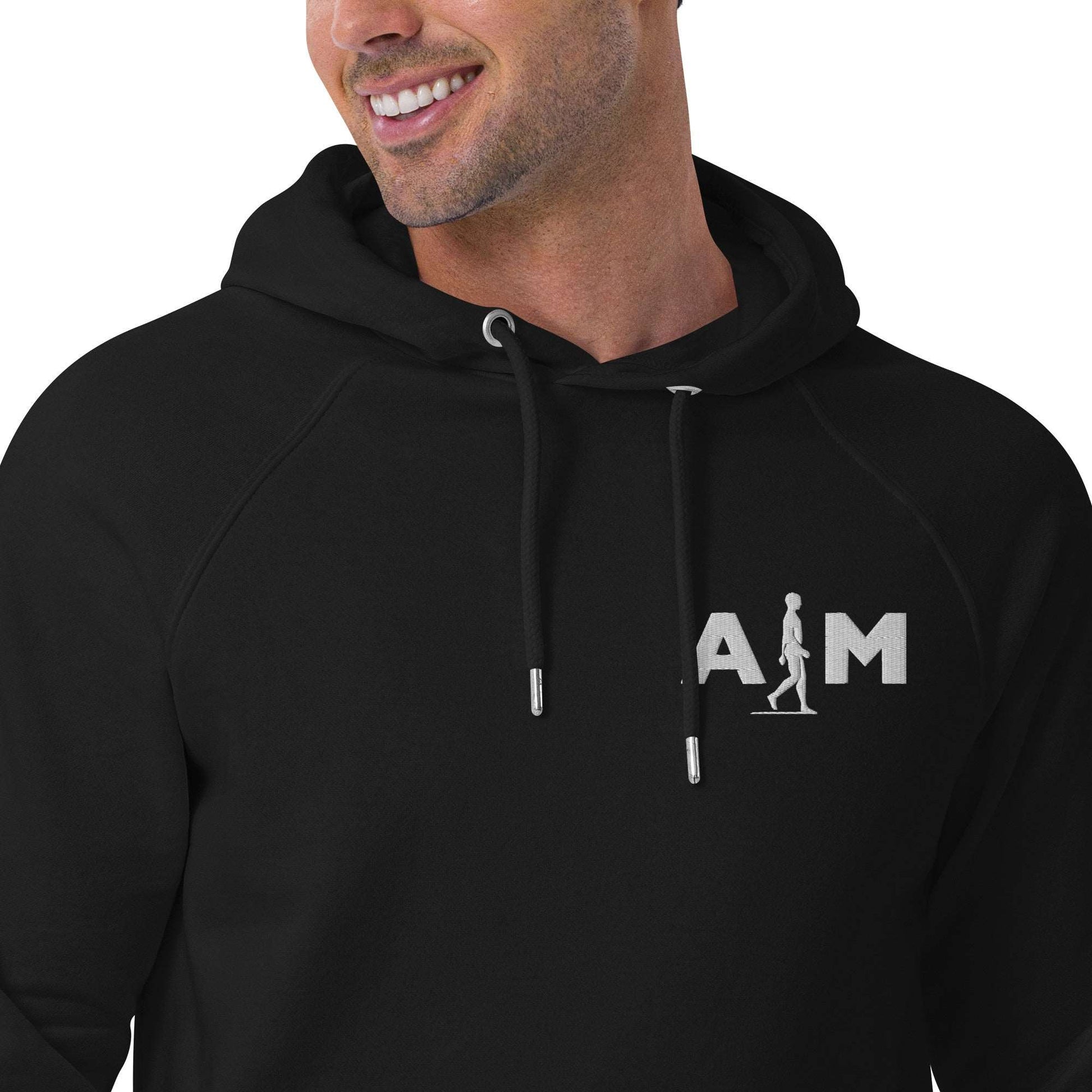 I AIM | Unisex eco raglan hoodie