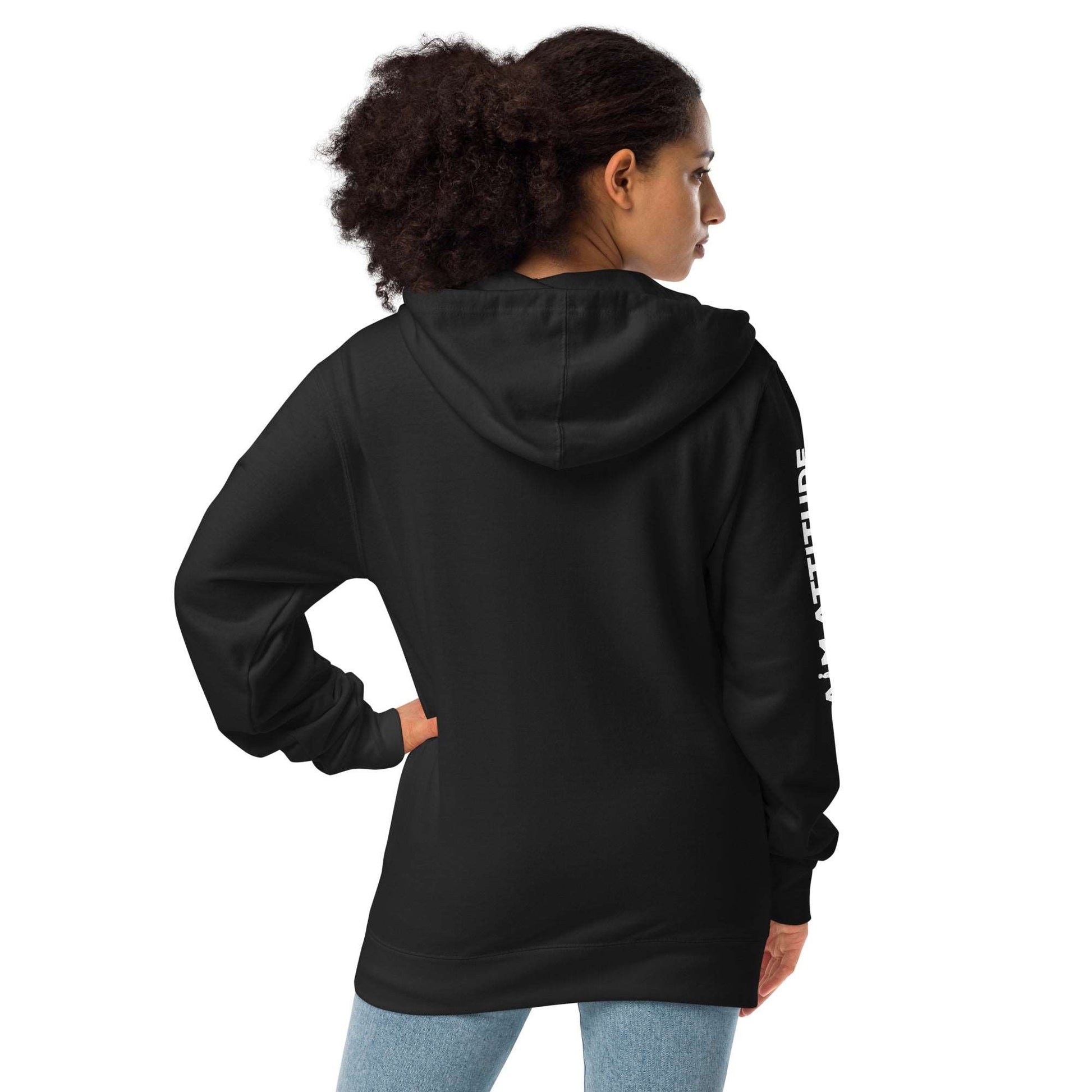 AIM Attitude | Unisex fleece zip up hoodie