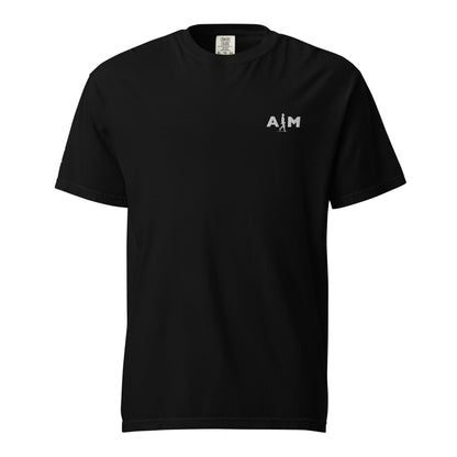 AIM | Unisex garment-dyed heavyweight t-shirt - AIM ATTITUDE 