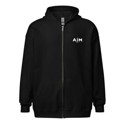 Honesty Protects | Unisex heavy blend zip hoodie - AIM ATTITUDE 