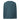 Unisex heather deep teal long sleeve T-shirt by AIM ATTITUDE with a simple back view and relaxed fit.