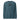 AIM ATTITUDE unisex long sleeve tee in heather deep teal with front design, casual style, and comfortable fit.