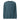 A unisex AIM ATTITUDE long sleeve T-shirt in heather deep teal, featuring a front view with a casual fit.