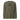 Military green AIM ATTITUDE unisex long sleeve T-shirt with front design, made of soft, comfortable fabric.