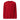 Red AIM ATTITUDE unisex long sleeve T-shirt with front design, casual style, and comfortable fit.