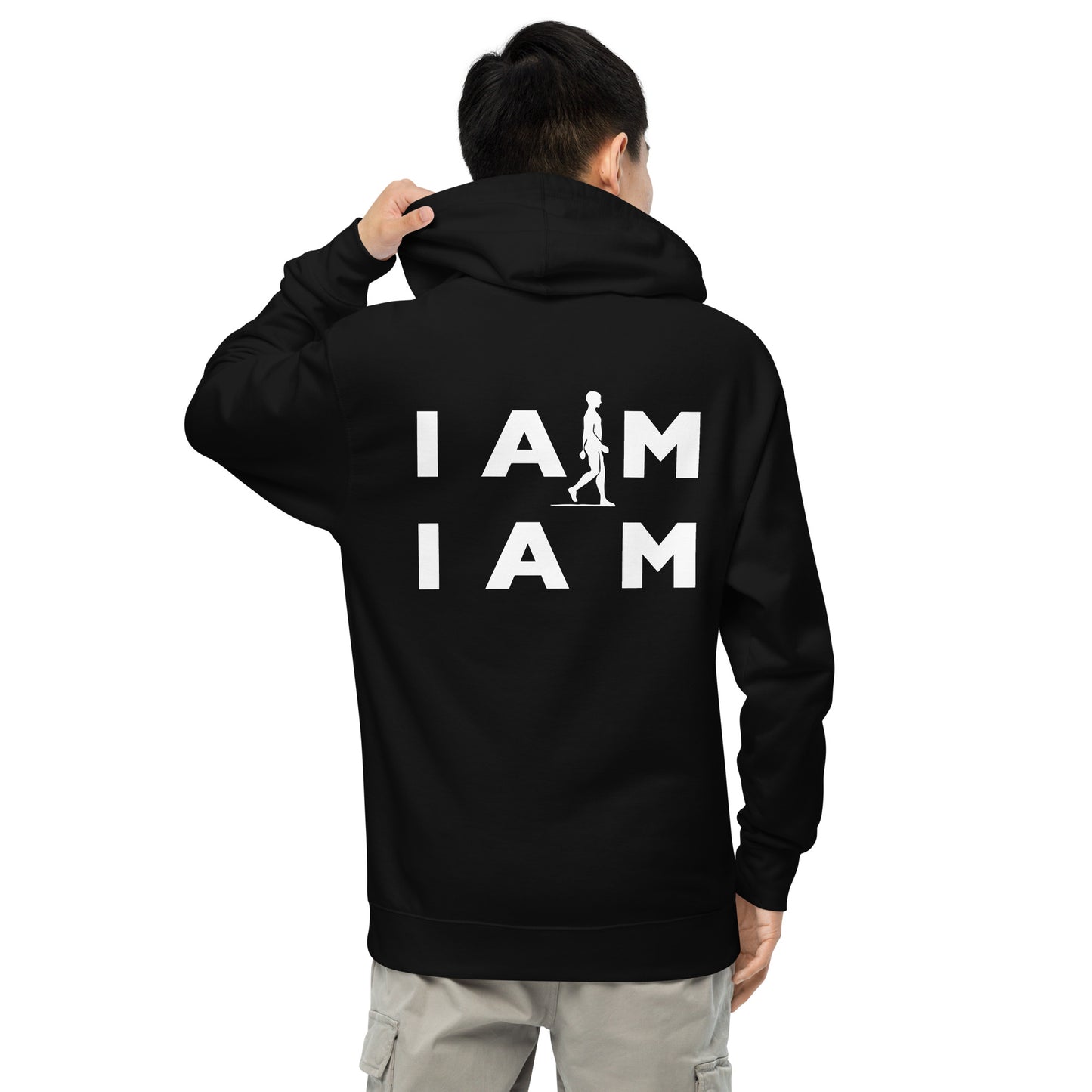 I AIM I AM | Unisex midweight hoodie - AIM ATTITUDE 