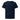 Unisex organic mid-light T-shirt by AIM ATTITUDE in French Navy, front view showcasing soft fabric and classic fit.