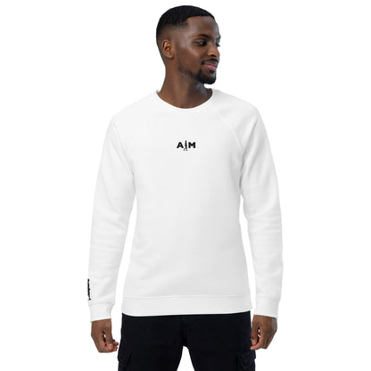 AIM | Unisex organic raglan sweatshirt - AIM ATTITUDE 