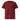 Unisex burgundy organic ribbed neck T-shirt by AIM ATTITUDE, featuring a classic fit and soft fabric for everyday wear.