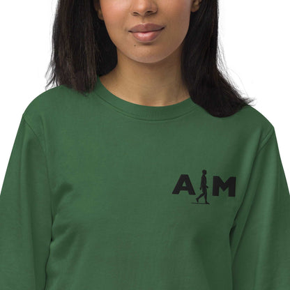 AIM Attitude | Unisex organic sweatshirt