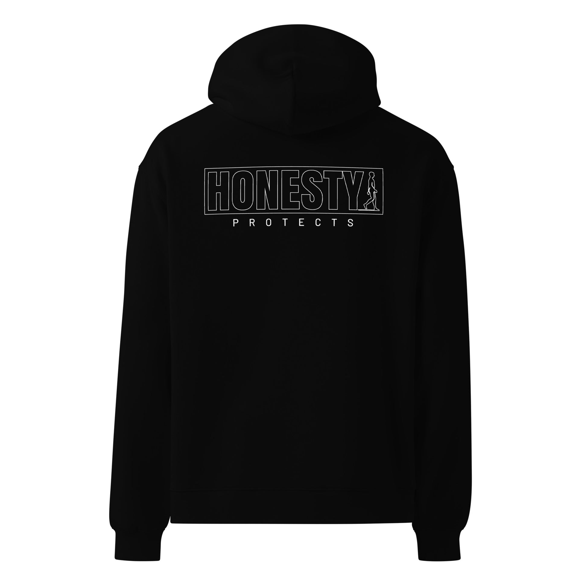 Keep Growing. Honesty Protects | Unisex oversized hoodie - AIM ATTITUDE 