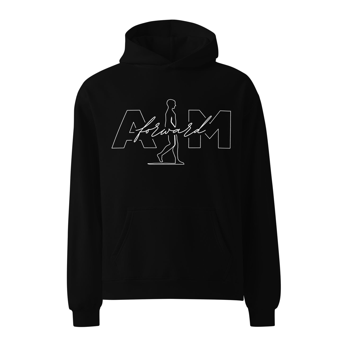 AIM Forward | Unisex oversized hoodie - AIM ATTITUDE 