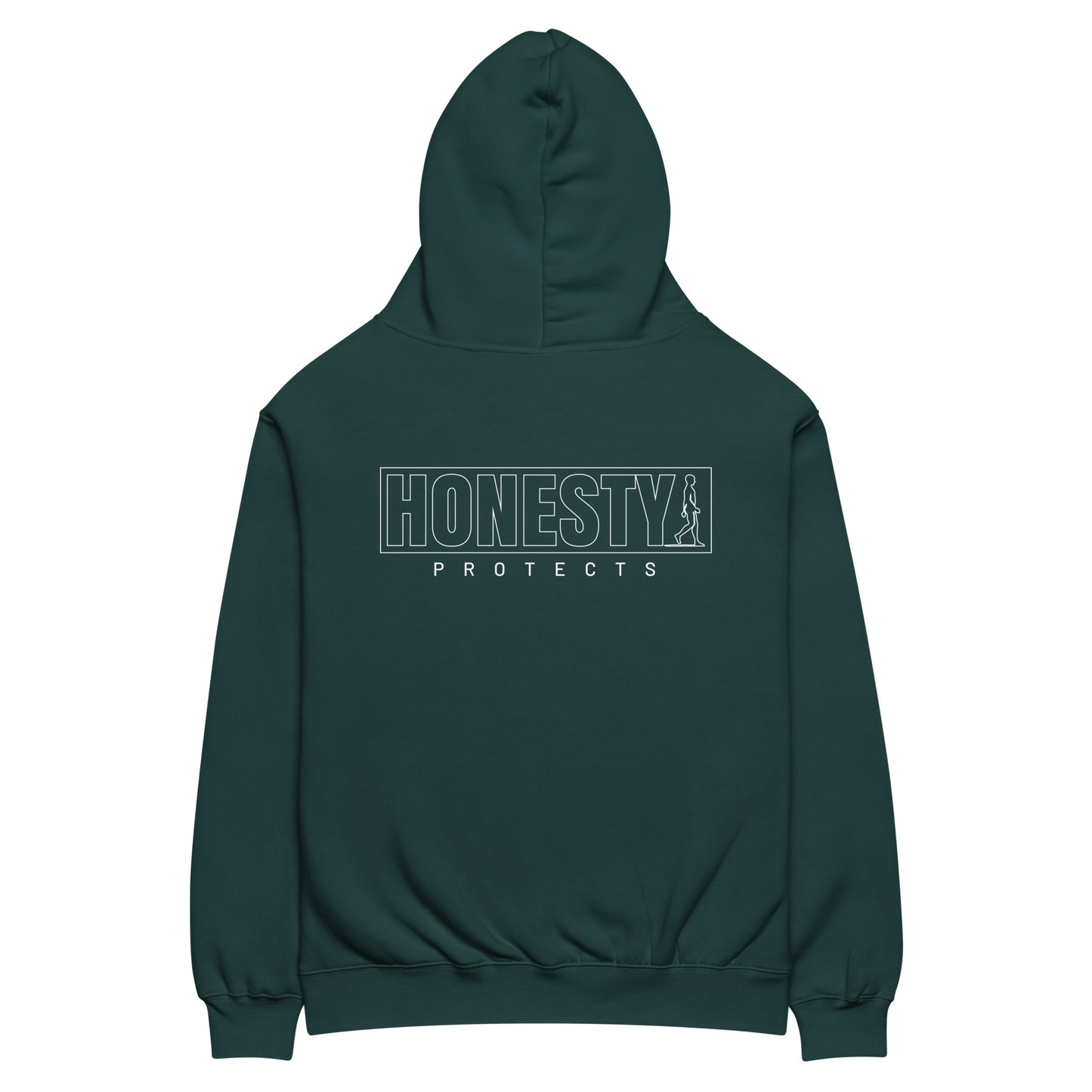 Keep Growing. Honesty Protects | Unisex oversized hoodie - AIM ATTITUDE 