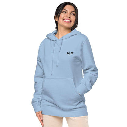 AIM | Unisex pigment-dyed hoodie